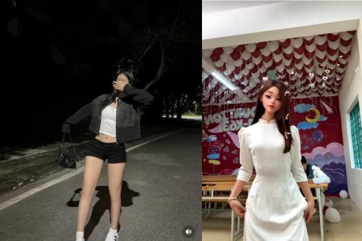 Poster of Clip nữ sinh thu hút trong khoảnh khắc yêu đương đầy mê mẩn